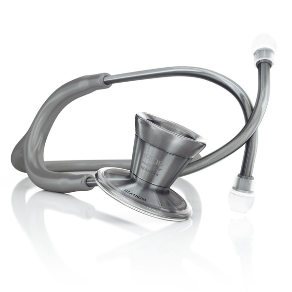 Stethoscope MDF Instruments ProCardial Titanium Cardiology Sleek Grey Metalika