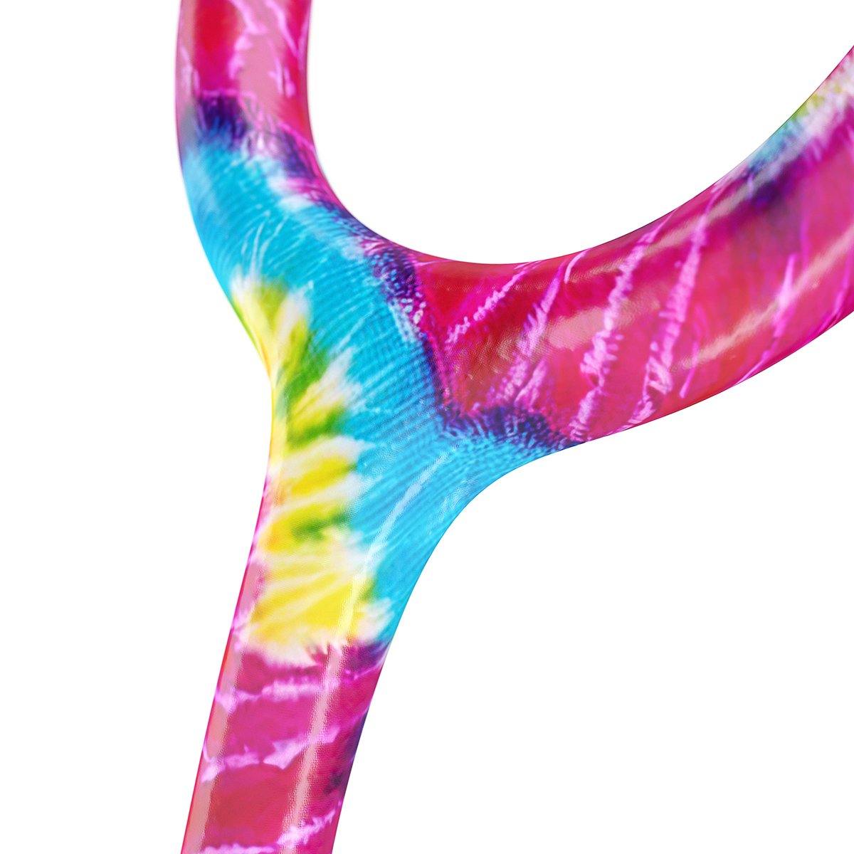  ProCardial Titanium Stethoscope MDF Instruments Haight Ash Kaleidoscope Tie Dye Print Tube