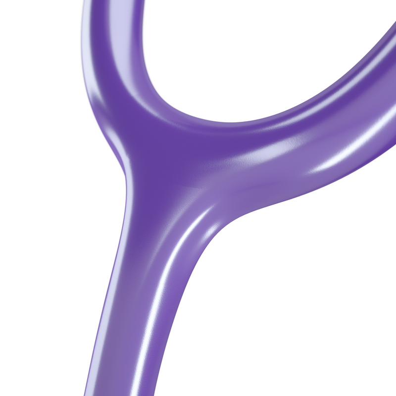 Stethoscope MDF Instruments ProCardial Titanium Cardiology Purple Rain Tube