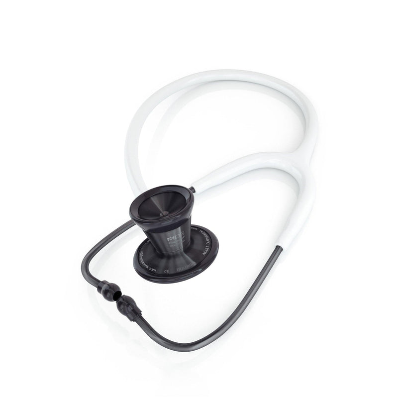 ProCardial® Titanium Cardiology Stethoscope - White/BlackOut - MDF Instruments Official Store - Stethoscope