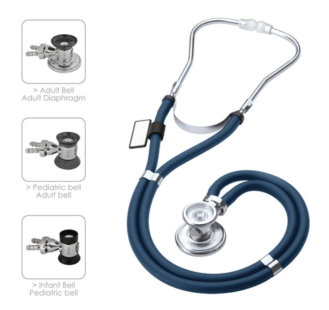 Sprague Rappaport Stethoscope - Navy Blue - MDF Instruments Official Store - Stethoscope
