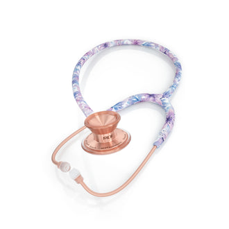 Stethoscope MDF Instruments MD One Epoch Titanium Mprint Flower Print Monet and Rose Gold